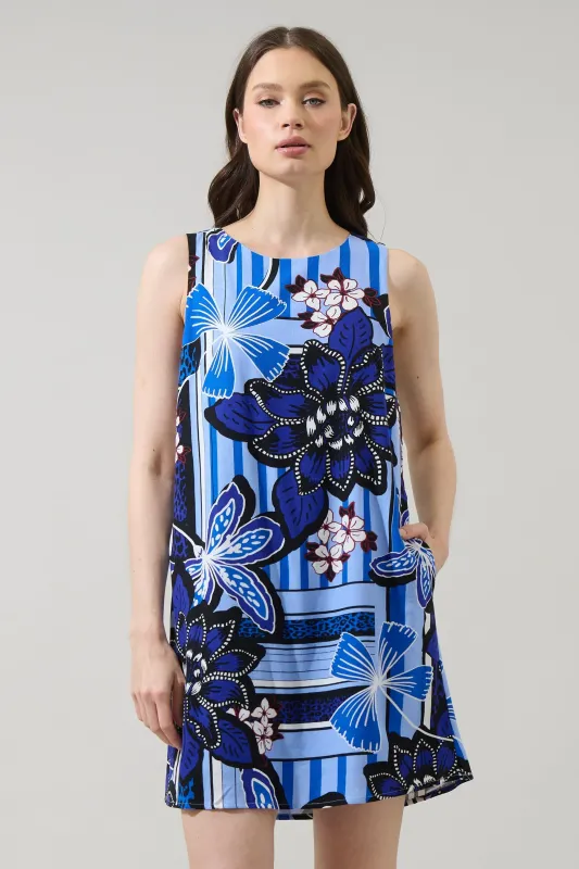 Jabi Floral Ivy Shift Mini Dress made by Sugarlips