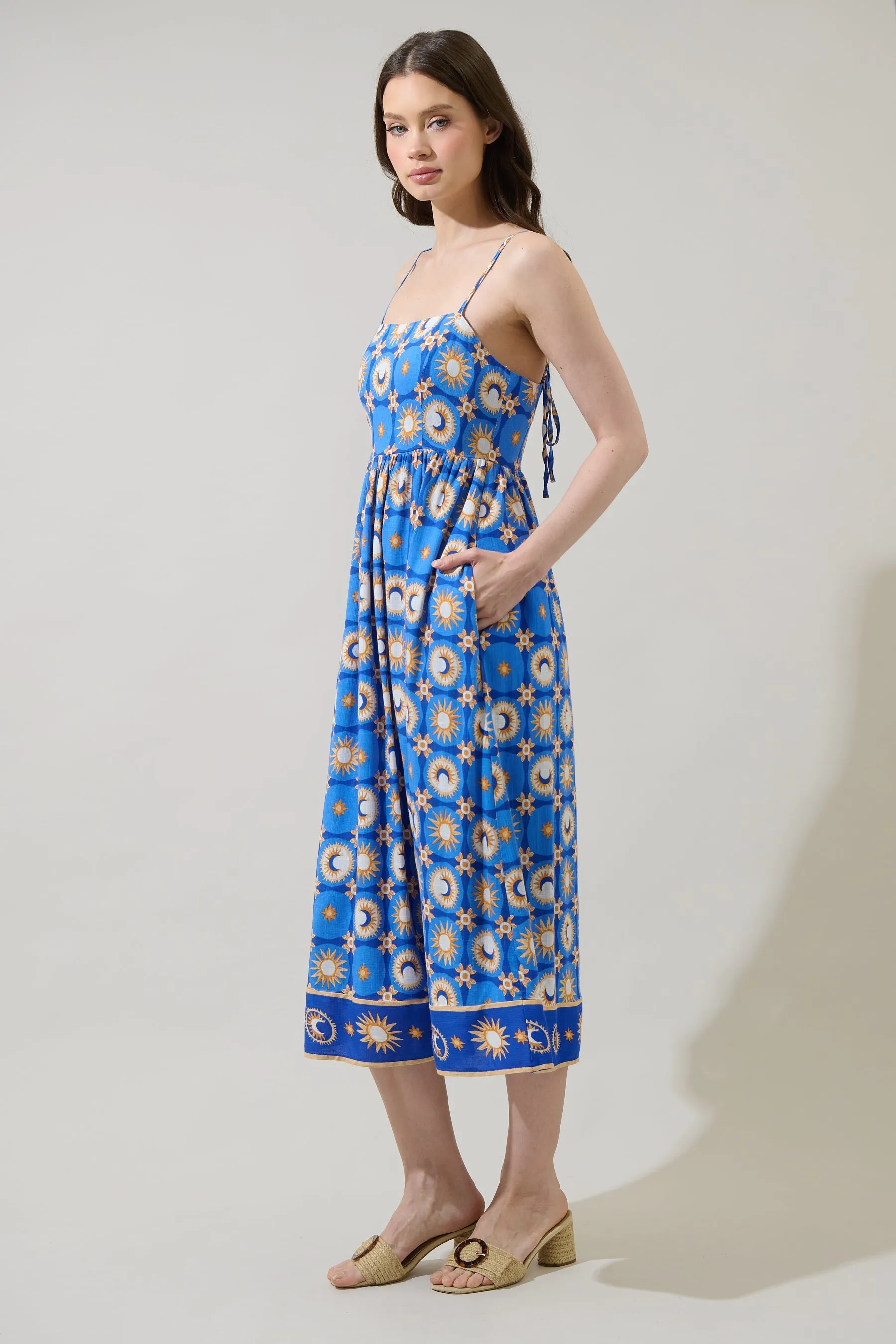 Moonshine Senia Midi Dress sold by Sugarlips product image thumbnail 4