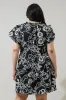 Haylie Floral Empire Tiered Mini Dress Curve sold by Sugarlips