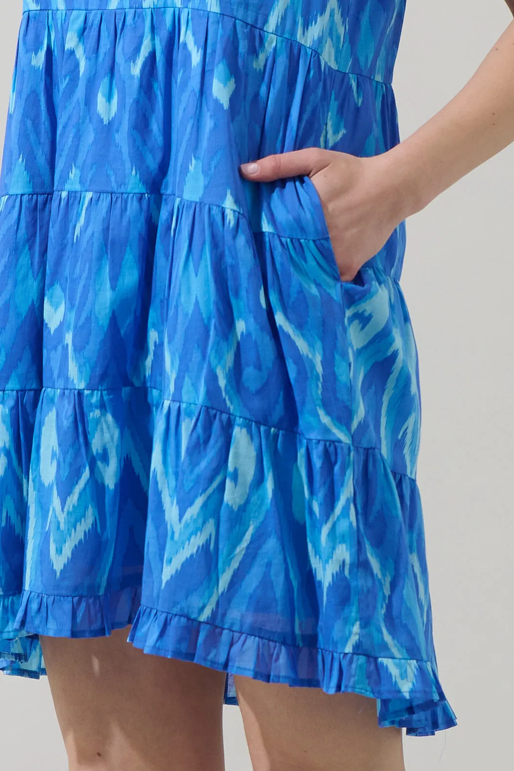 Carys Abstract Yodi Shift Mini Dress sold by Sugarlips product image thumbnail 5