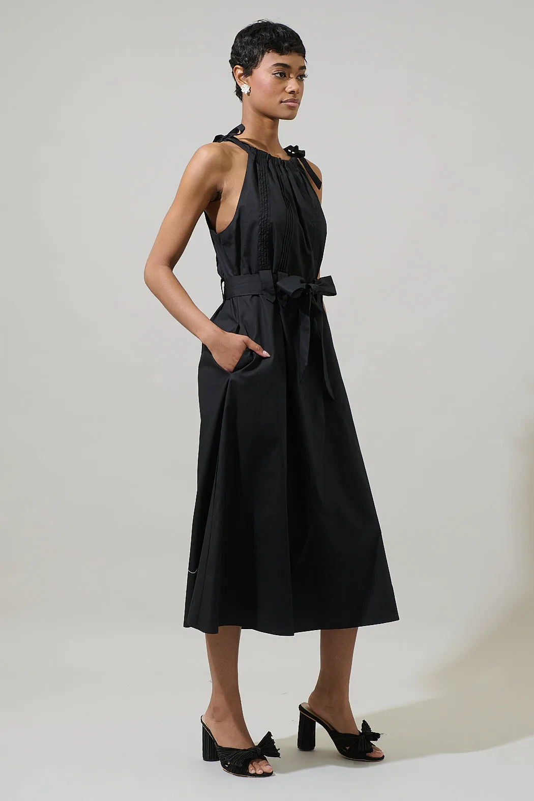 Luvi Sleeveless Midi Dress sold by Sugarlips product image thumbnail 3