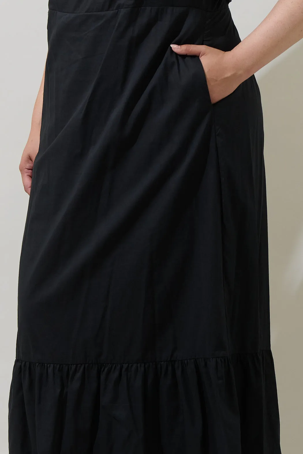 Coraly Xena Puff Sleeve Maxi Dress Curve sold by Sugarlips product image thumbnail 4