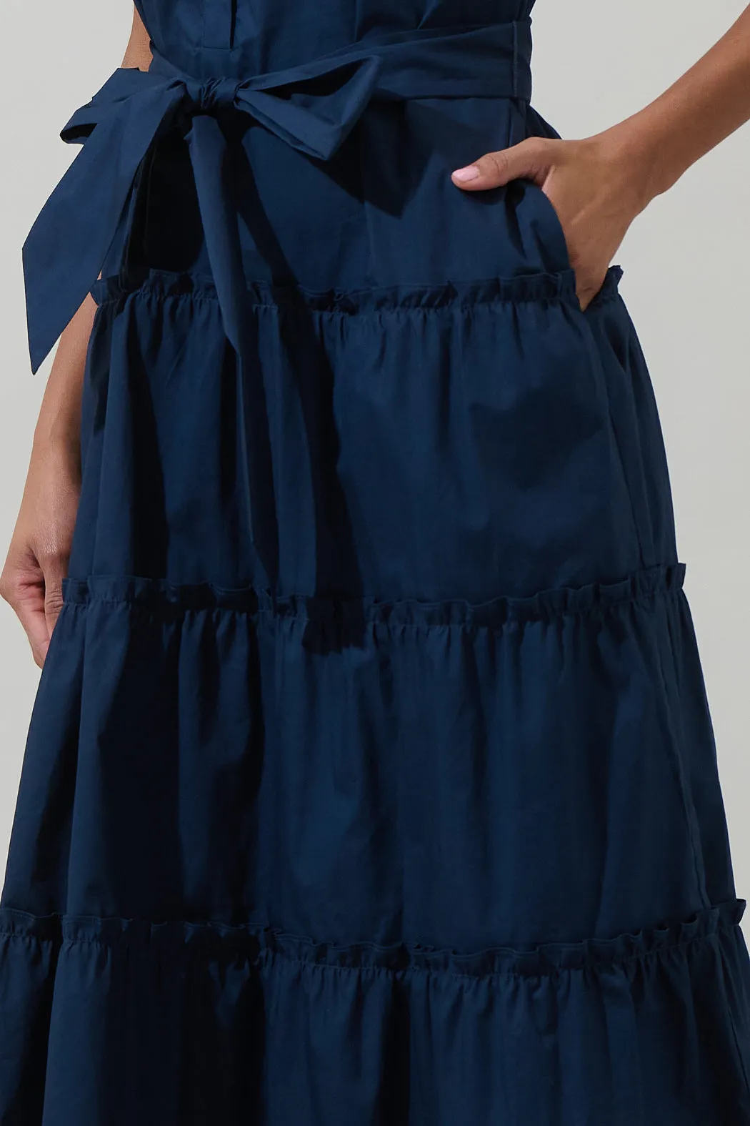 Blate Tiered Midi Dress sold by Sugarlips product image thumbnail 4