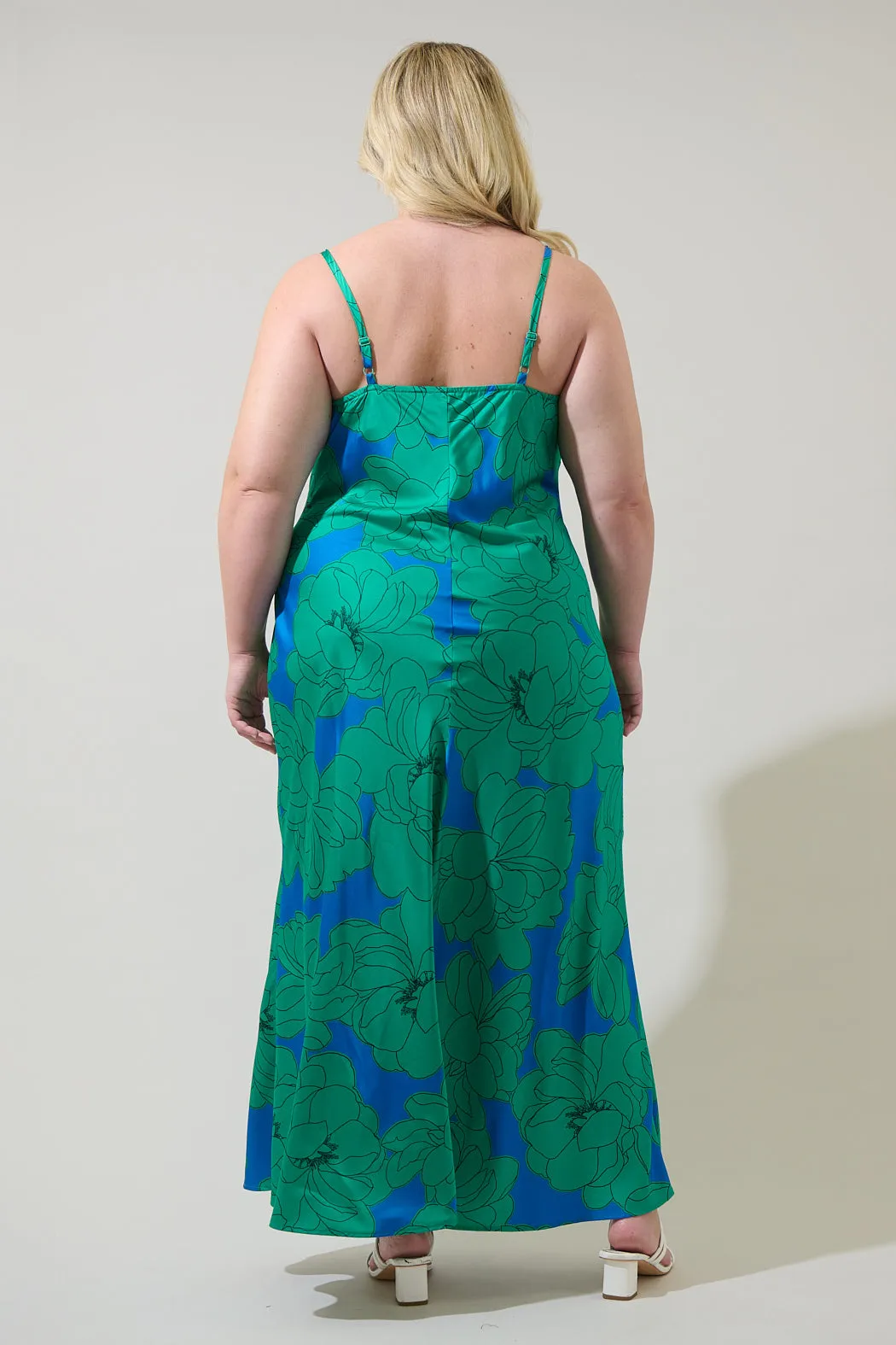 Morgany Floral Tirza Maxi Dress Curve sold by Sugarlips product image thumbnail 2