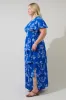 Lilith Floral Amabel Tiered Maxi Dress Curve sold by Sugarlips