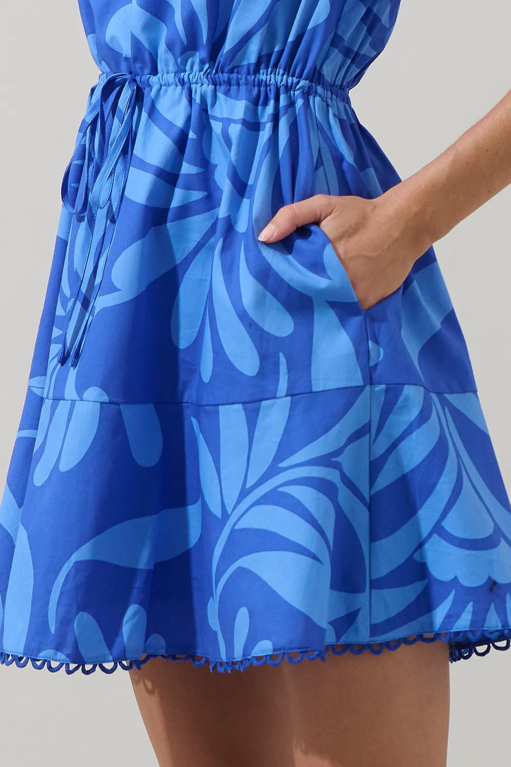 Emidora Floral Bouse Shift Mini Dress sold by Sugarlips product image thumbnail 5