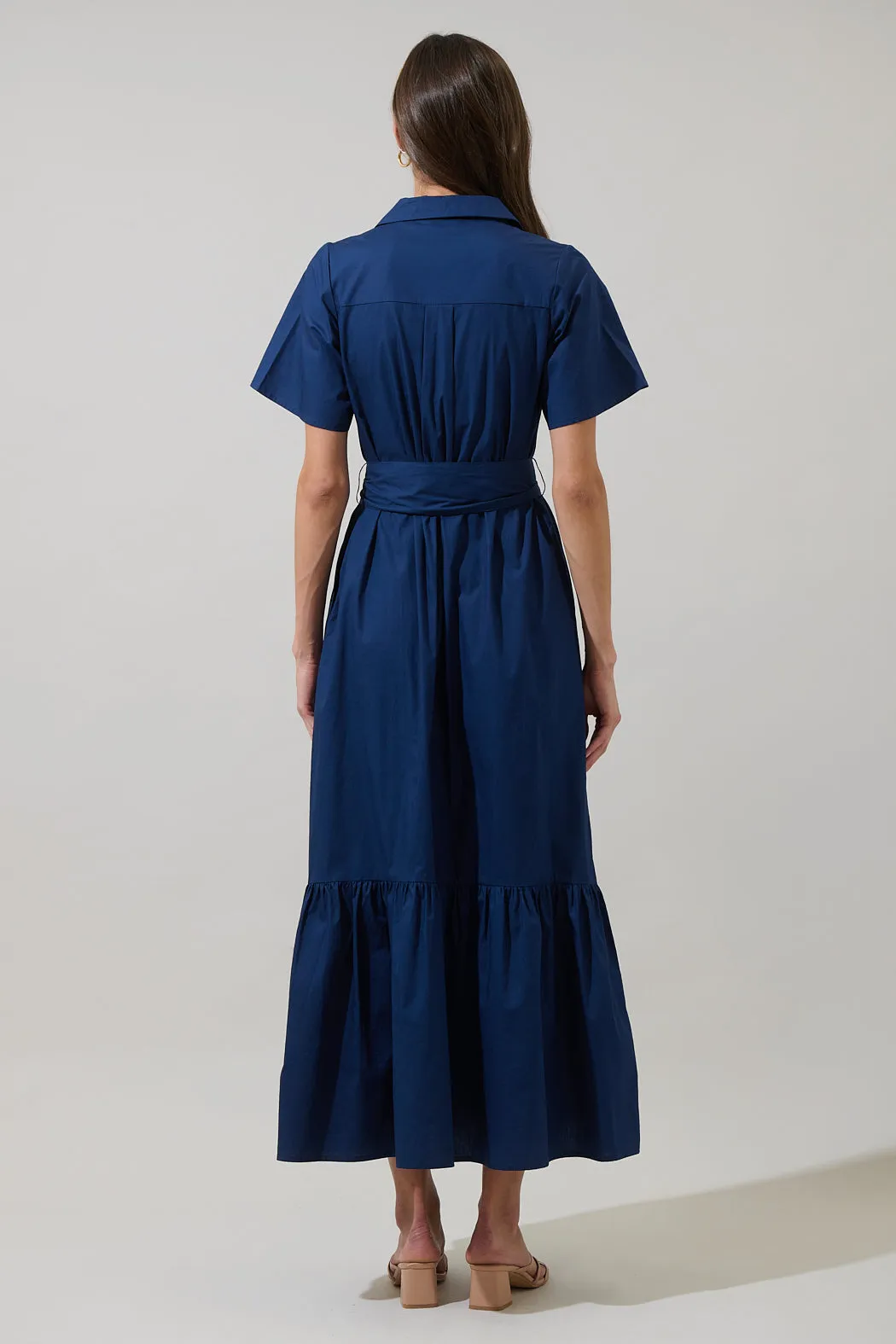 Valery Button Down Maxi Dress sold by Sugarlips product image thumbnail 2