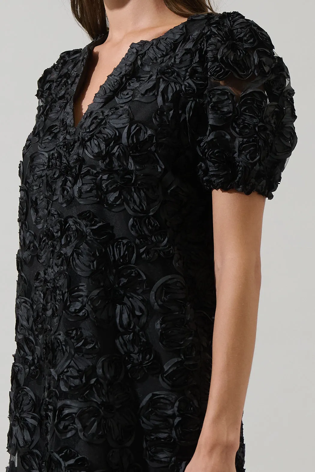 Eirene Rosette Mini Dress sold by Sugarlips product image thumbnail 5