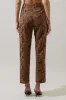 Sander Faux Suede Snake Pants sold by Sugarlips