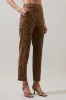 Sander Faux Suede Snake Pants sold by Sugarlips