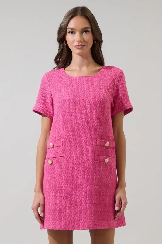 Amaria Kury Tweed Mini Dress sold by Sugarlips