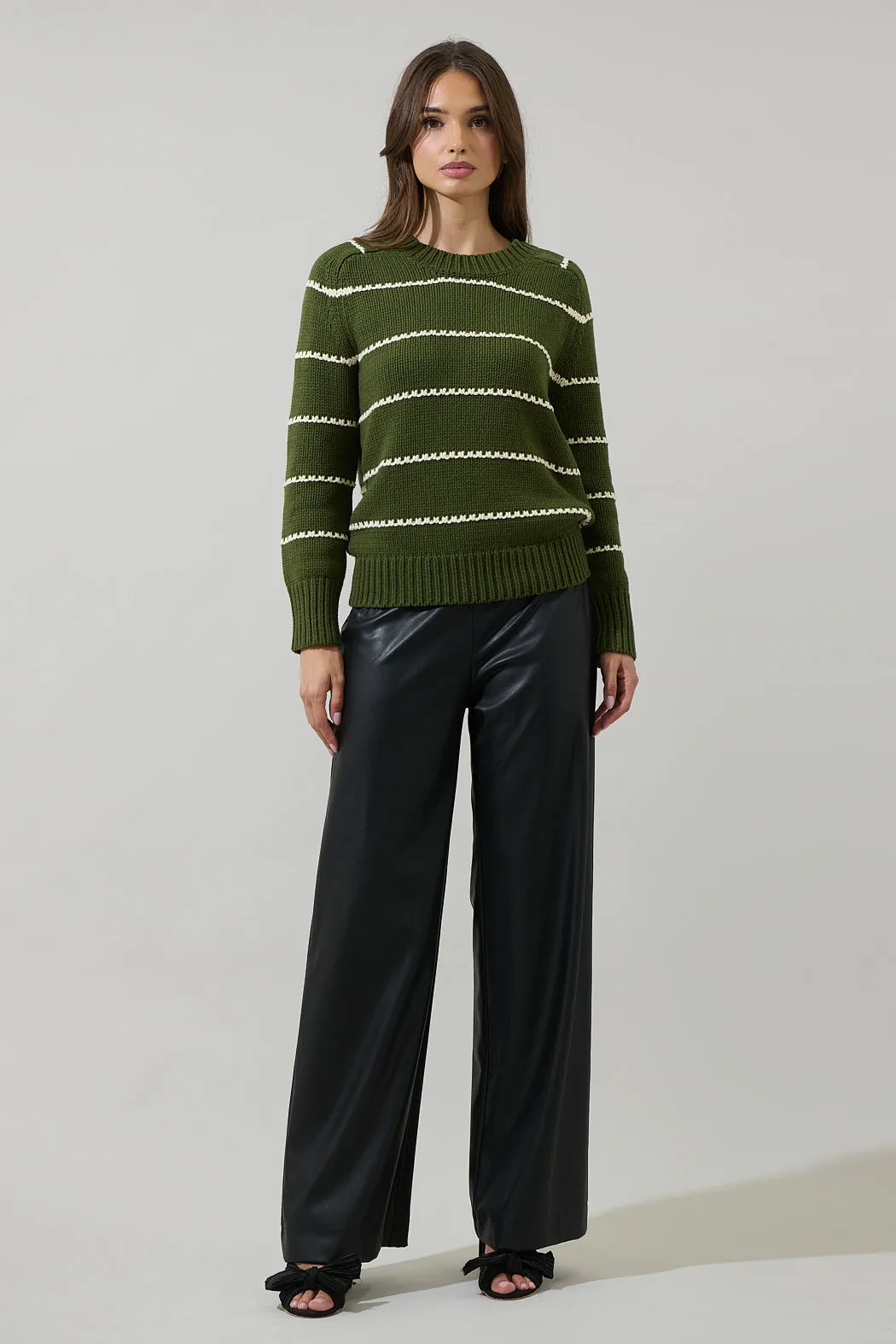 Tammy Stripe Long Sleeve Sweater sold by Sugarlips product image thumbnail 4