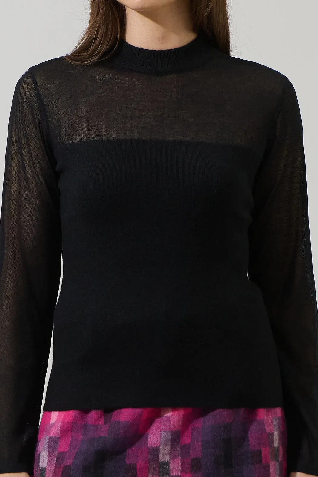 Eris Mock Neck Knit Top sold by Sugarlips product image thumbnail 5