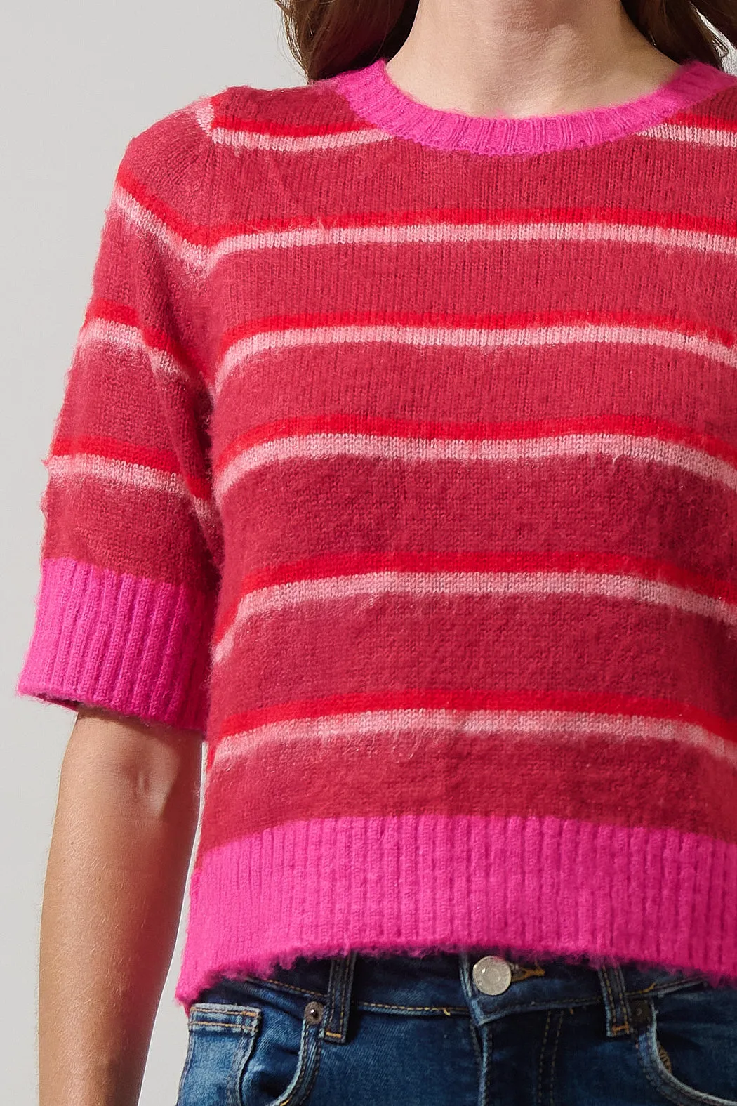 Avanti Stripe Sweater Top sold by Sugarlips product image thumbnail 5
