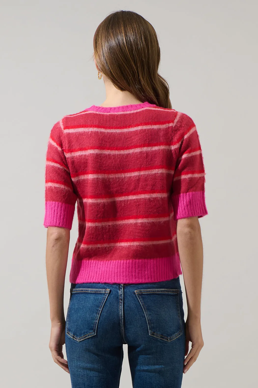 Avanti Stripe Sweater Top sold by Sugarlips product image thumbnail 2