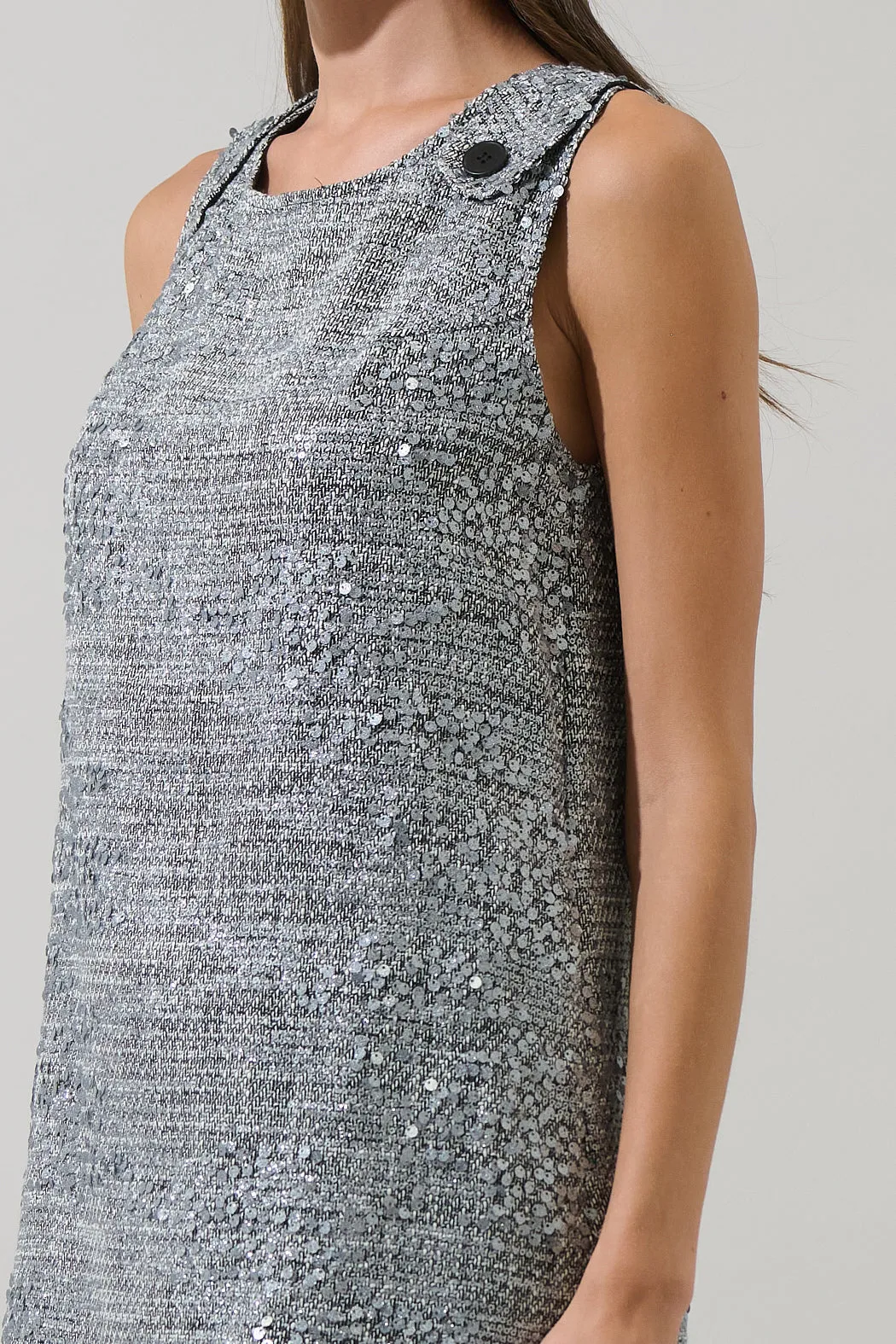 Nicky Sequin Valeraine A-line Mini Dress sold by Sugarlips product image thumbnail 5