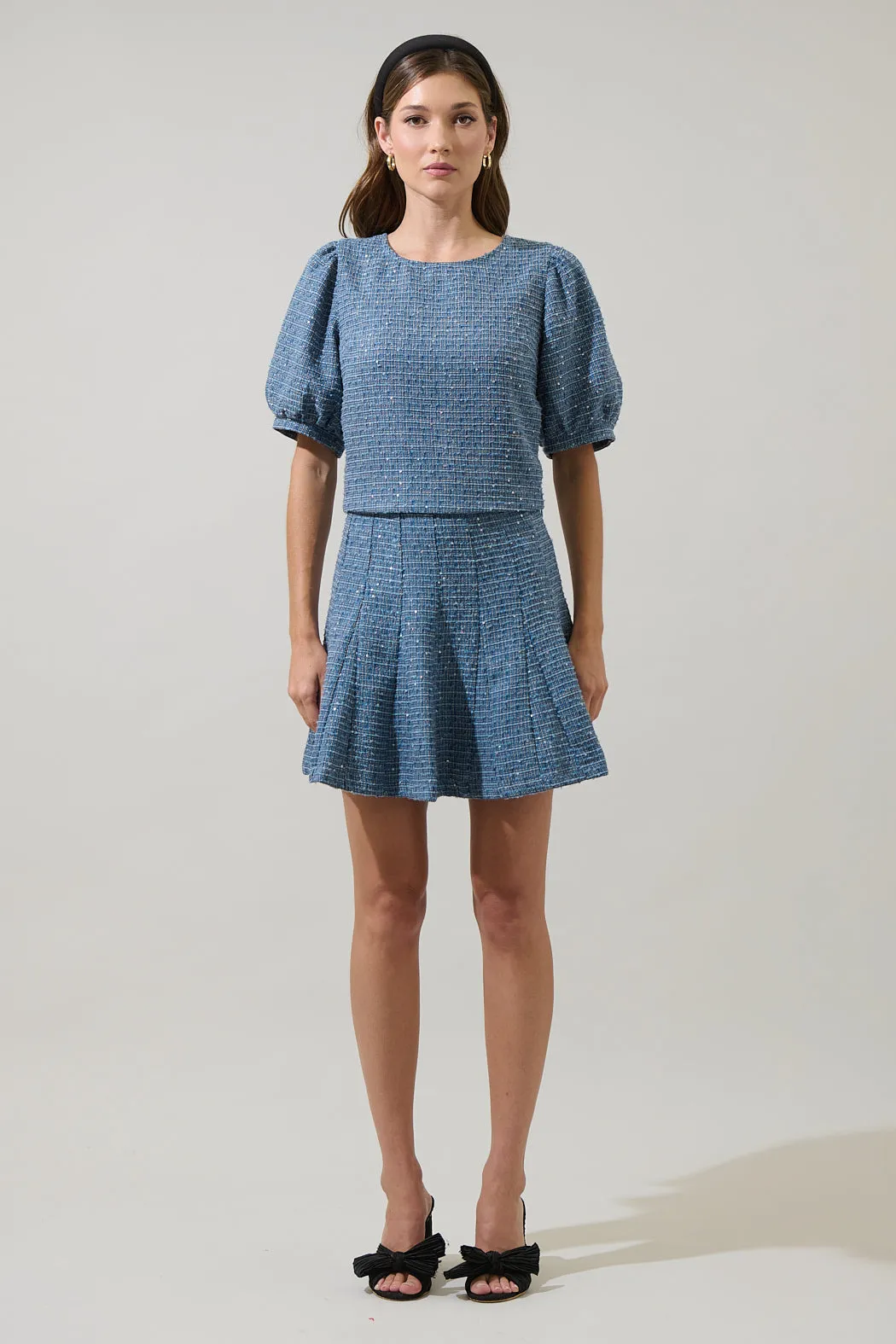 Jenavy Tweed Top sold by Sugarlips product image thumbnail 4