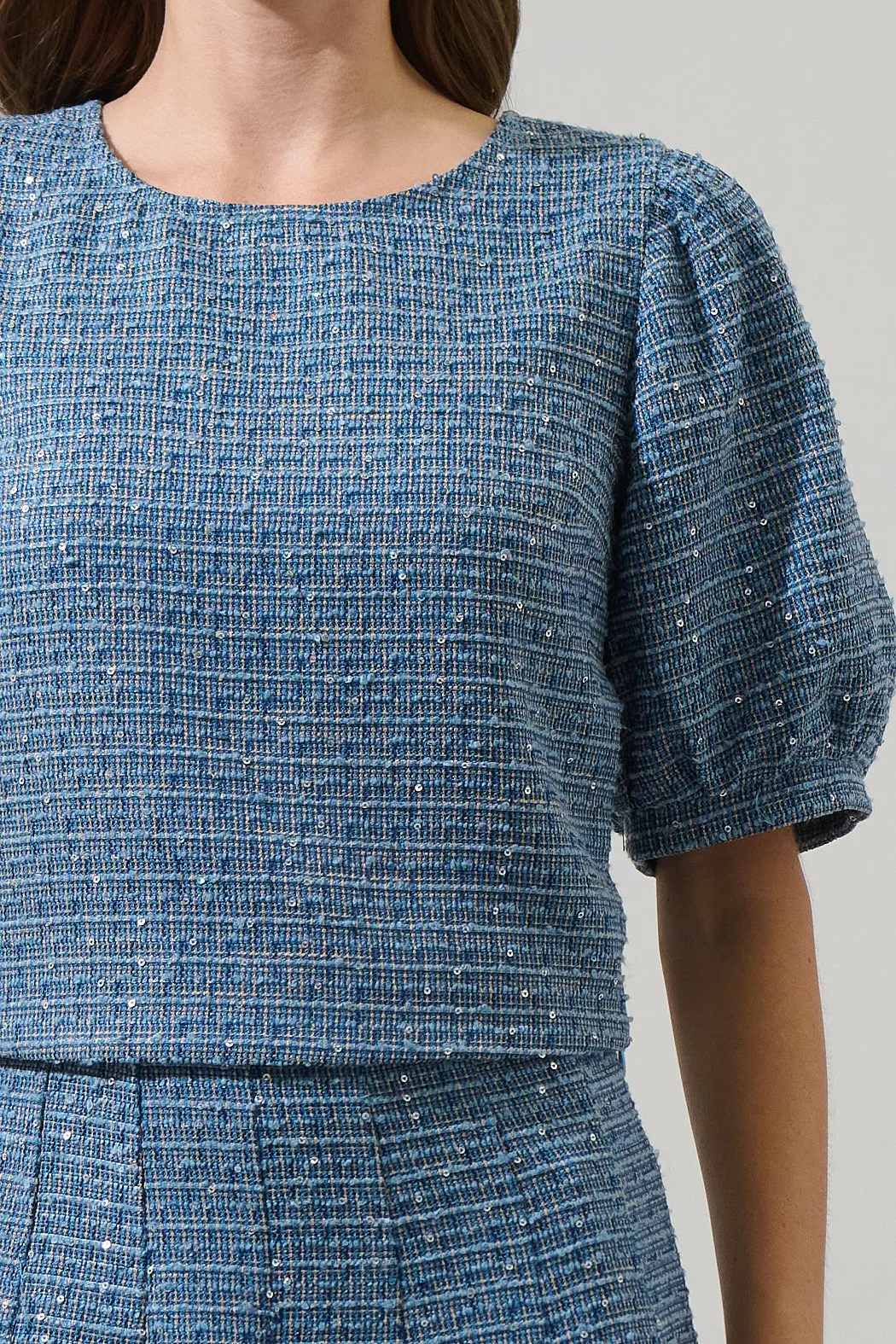 Jenavy Tweed Top sold by Sugarlips product image thumbnail 5