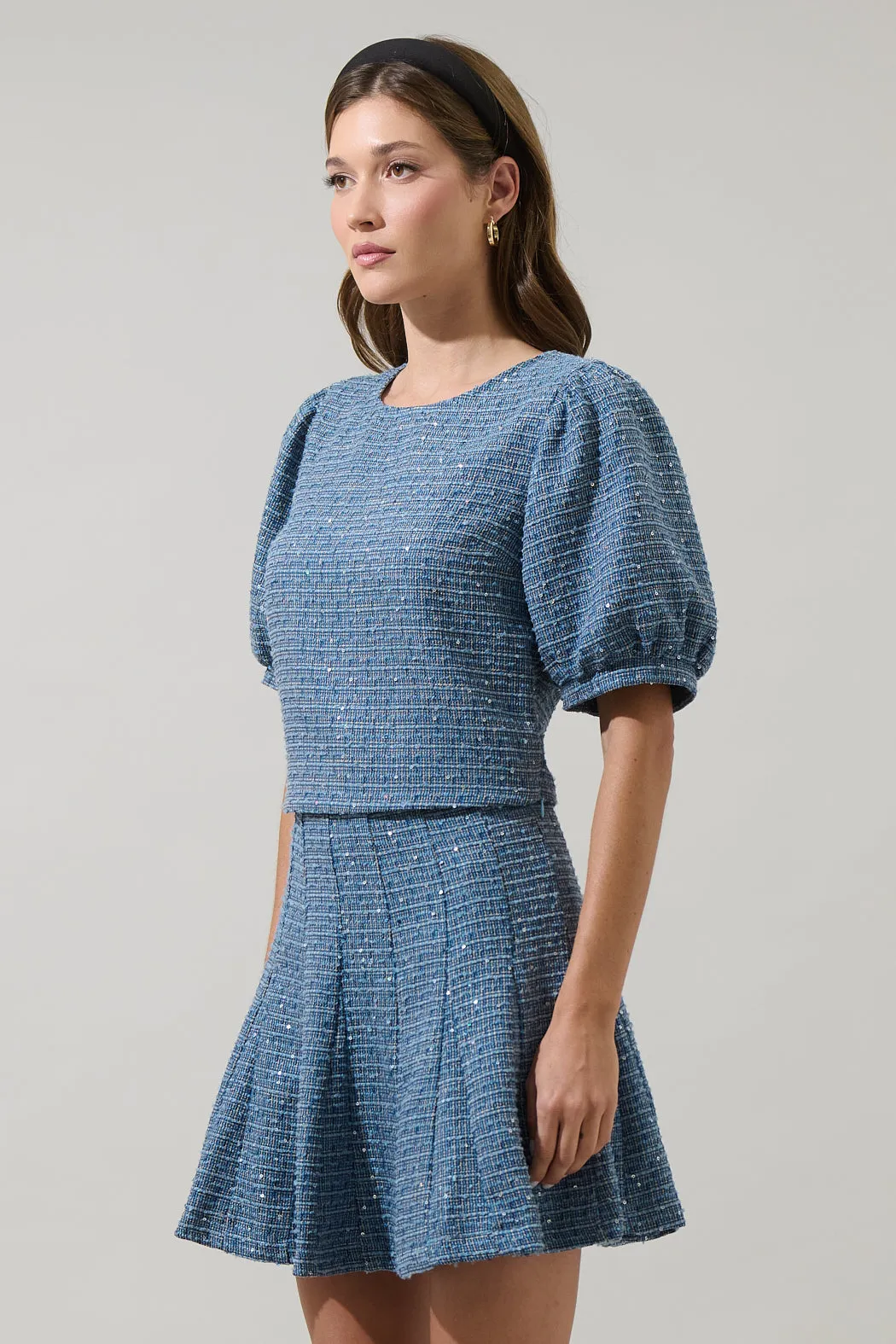 Jenavy Tweed Top sold by Sugarlips product image thumbnail 3