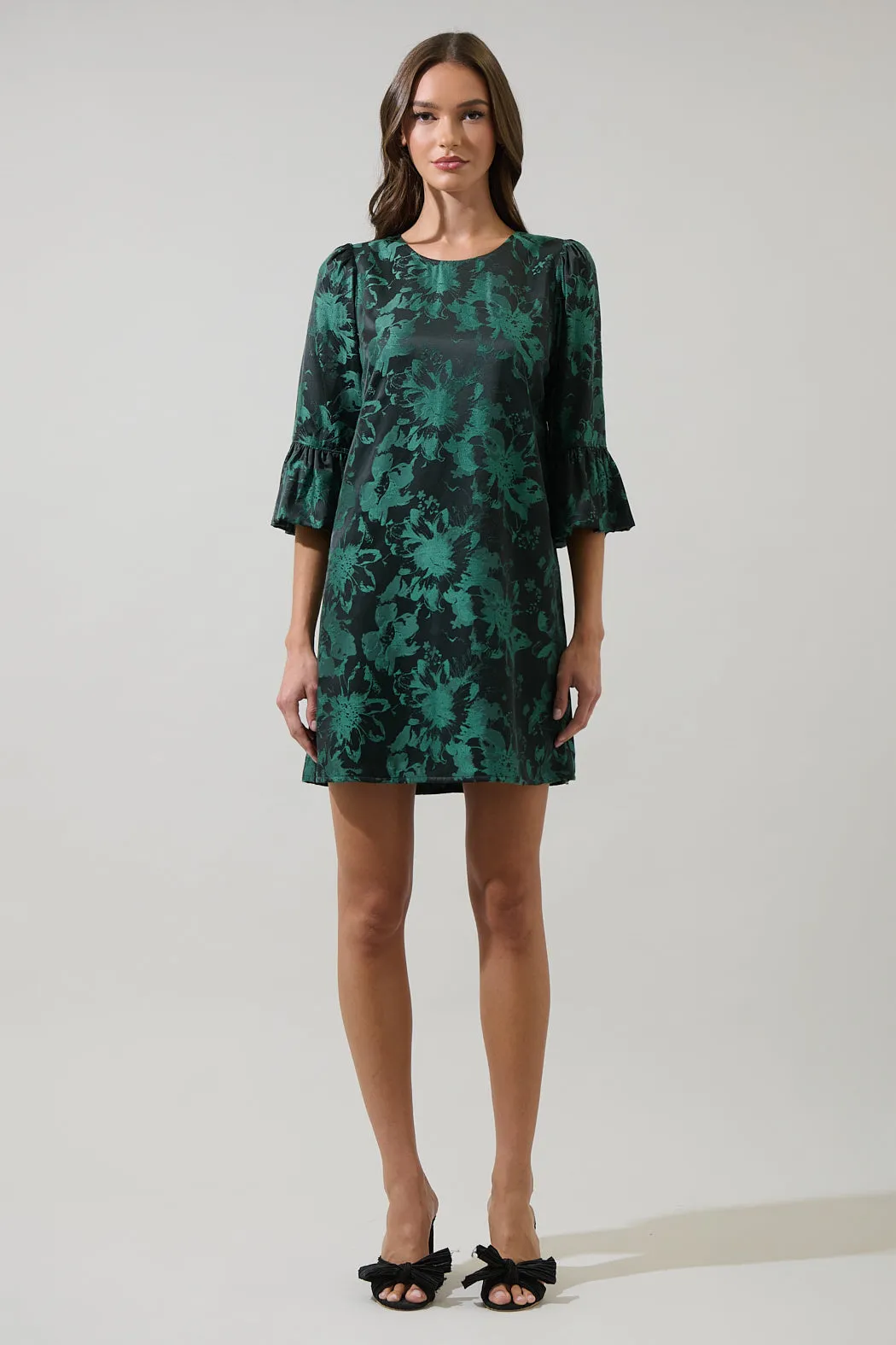 Mester Jacquard Aria Shift Mini Dress sold by Sugarlips product image thumbnail 4