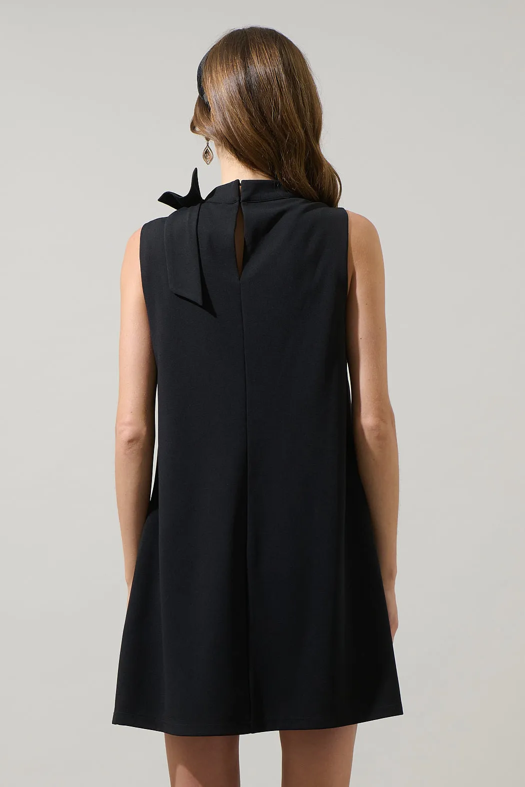 Pamelda Bow Shift Mini Dress sold by Sugarlips product image thumbnail 2