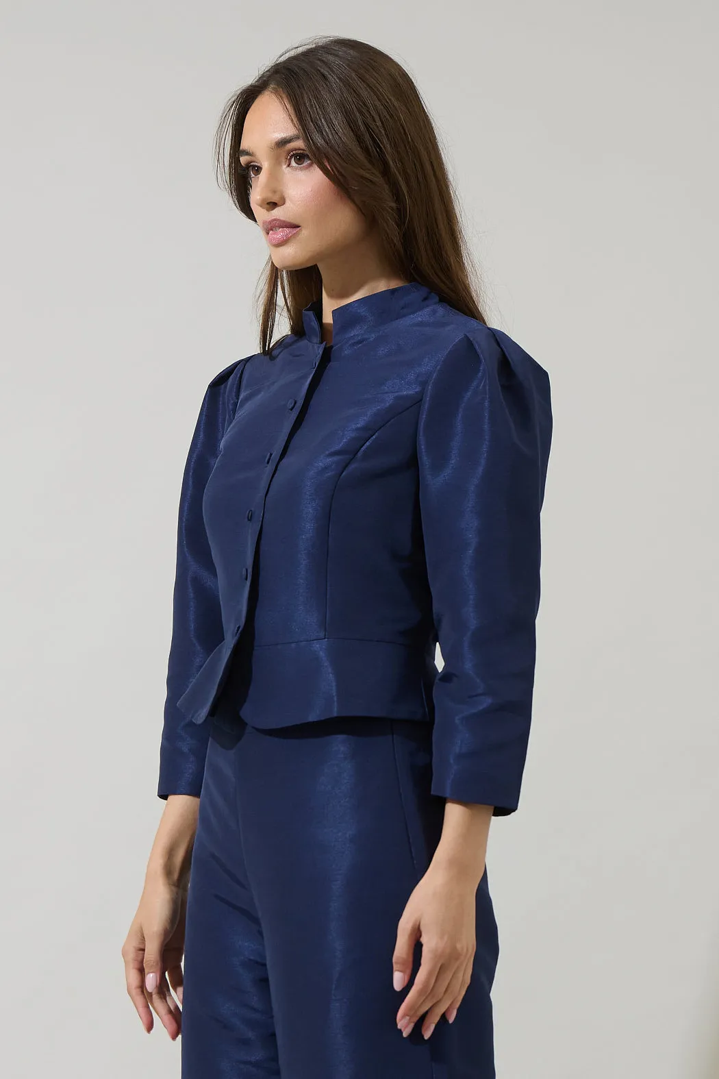 Hestia Collared Puff Jacket sold by Sugarlips product image thumbnail 3