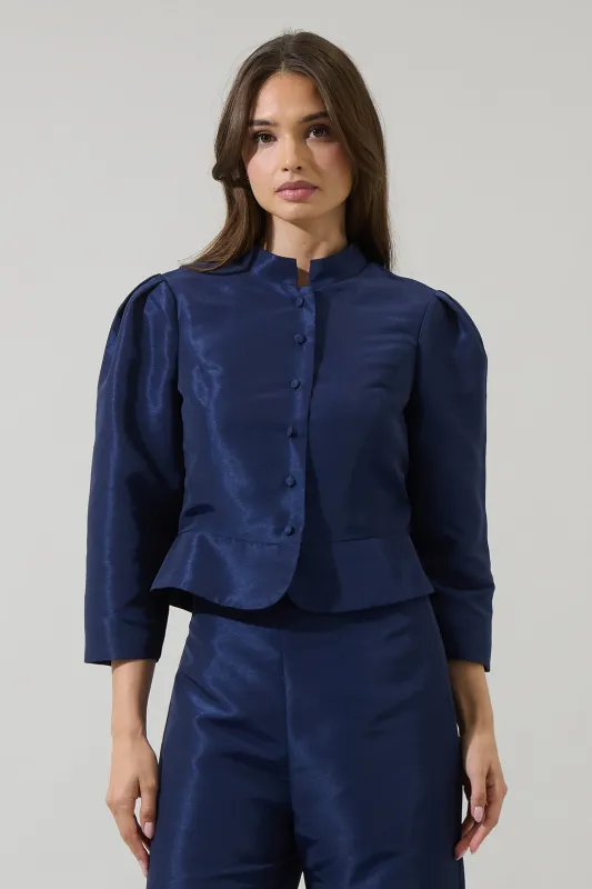 Hestia Collared Puff Jacket sold by Sugarlips