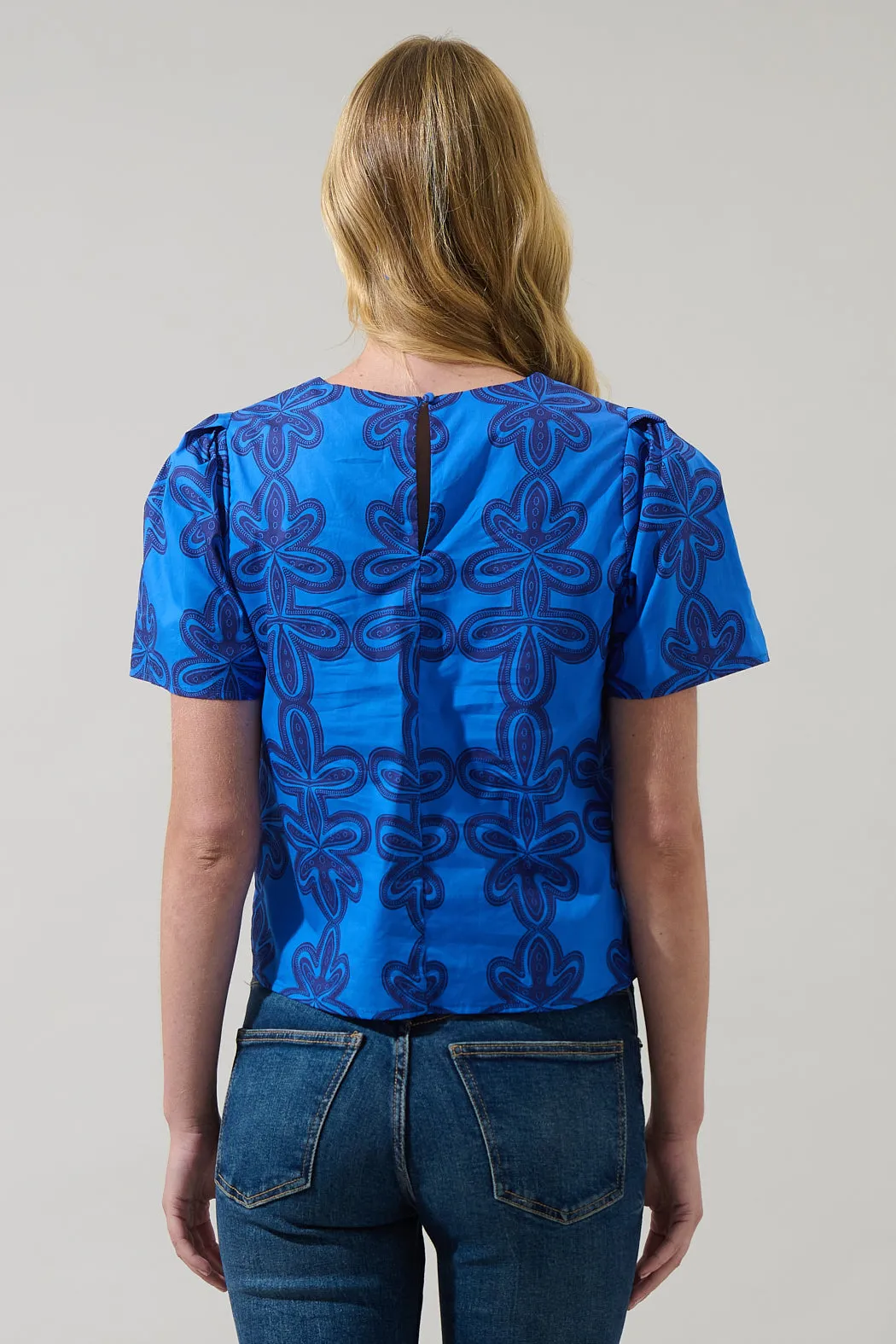 Romery Abstract Tilma Short Sleeve Top sold by Sugarlips product image thumbnail 2
