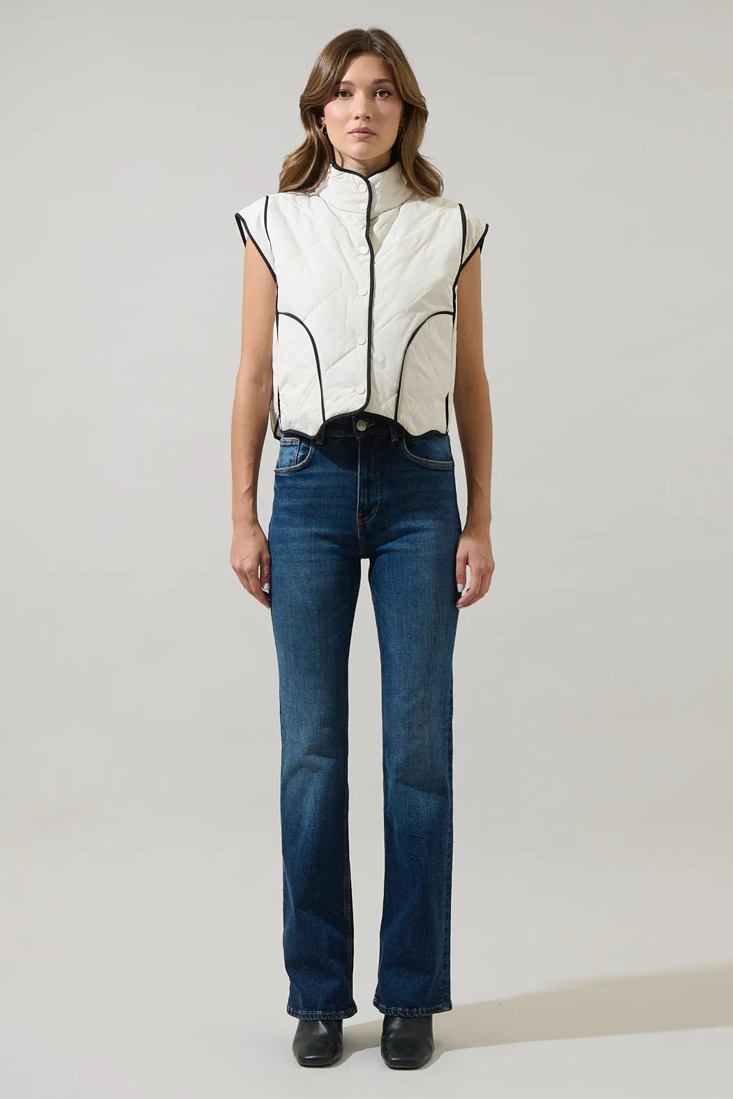 Zena Puffer Vest sold by Sugarlips product image thumbnail 4