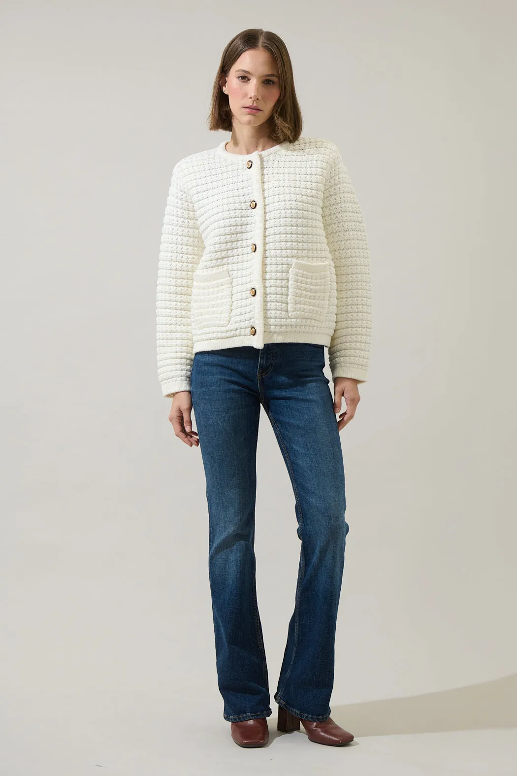 Joutsy Button Down Cardigan sold by Sugarlips product image thumbnail 4