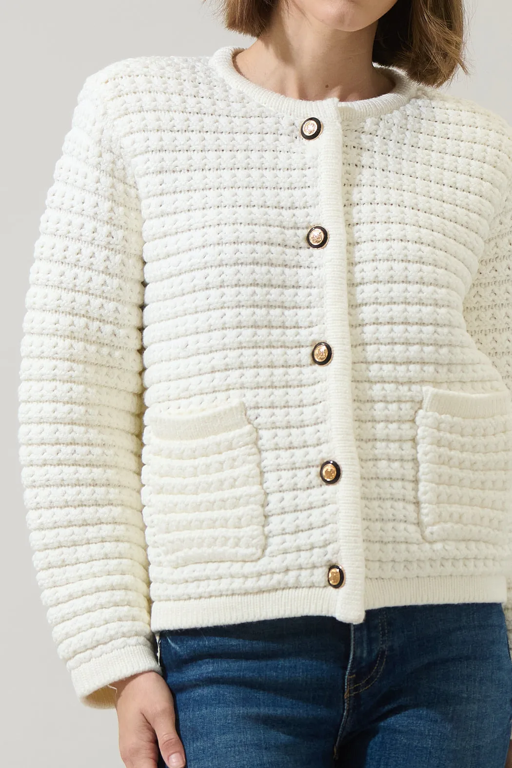 Joutsy Button Down Cardigan sold by Sugarlips product image thumbnail 5