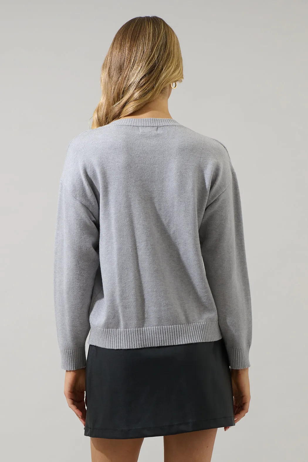 Shanice Rhinestone Knit Sweater sold by Sugarlips product image thumbnail 2