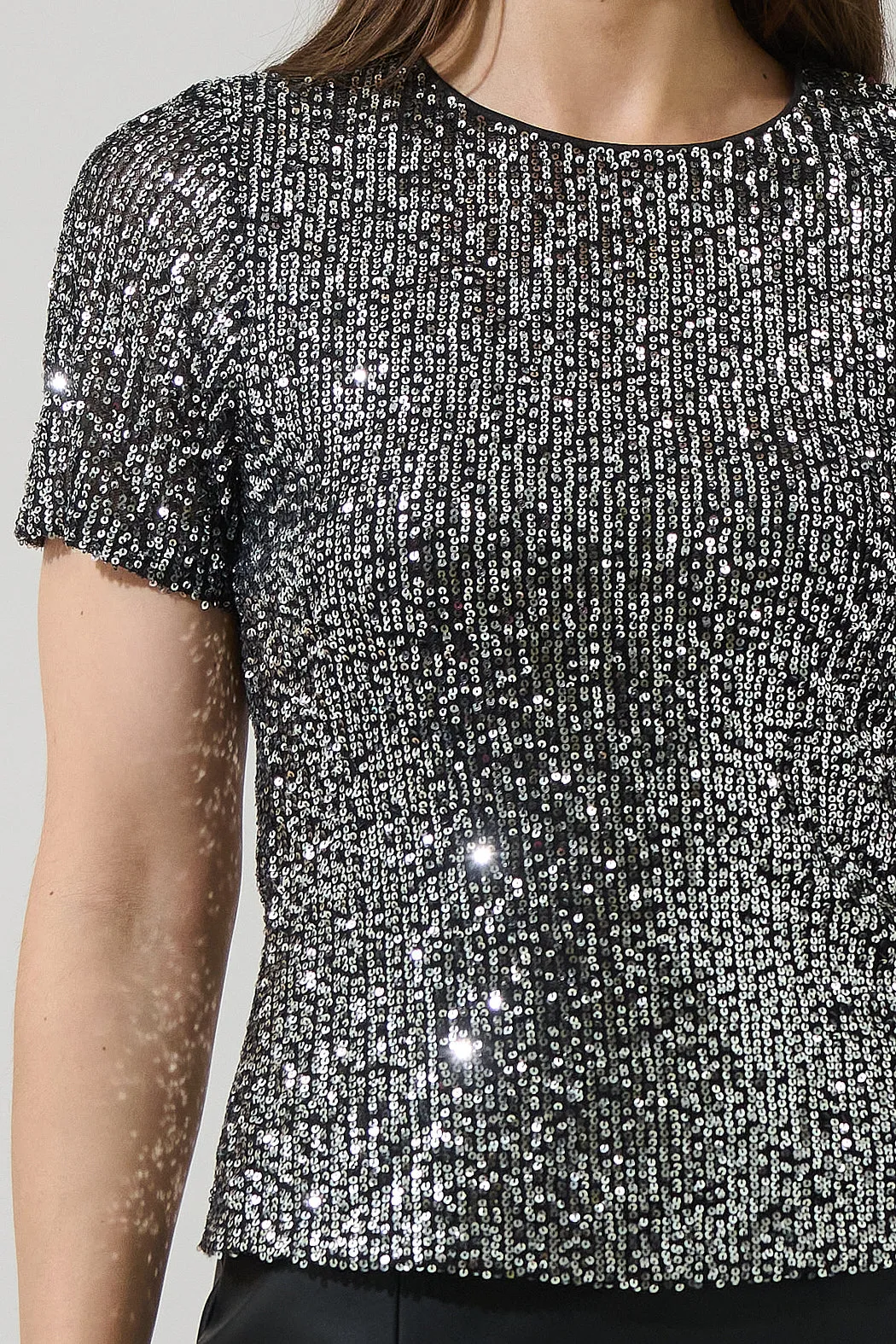 Willard Sequin Liny Crop Top sold by Sugarlips product image thumbnail 5