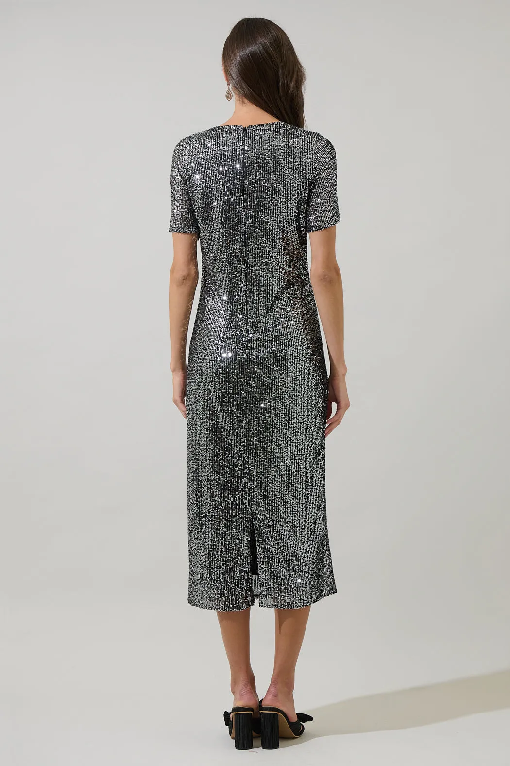 Willard Sequin Cosette Midi Dress sold by Sugarlips product image thumbnail 3