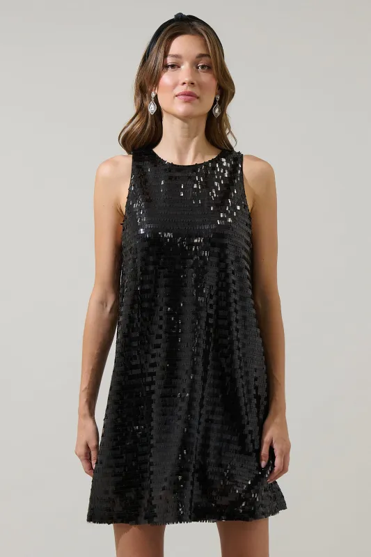 Eliora Liviana Sequin Sleeveless Mini Dress sold by Sugarlips