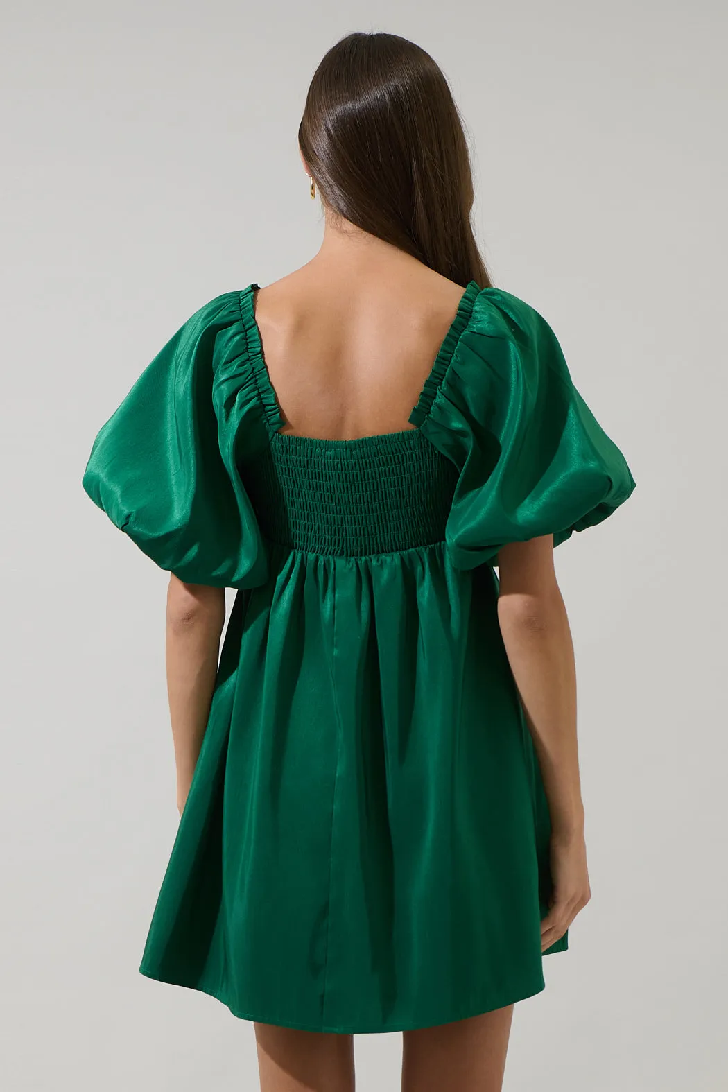 Decima Bubble Sleeve Mini Dress sold by Sugarlips product image thumbnail 2