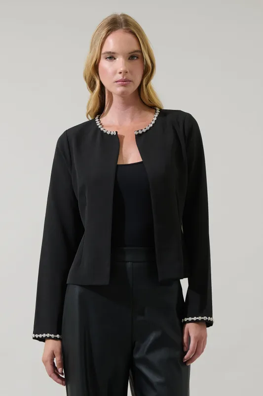Winona Rhinestones Denna Jacket sold by Sugarlips