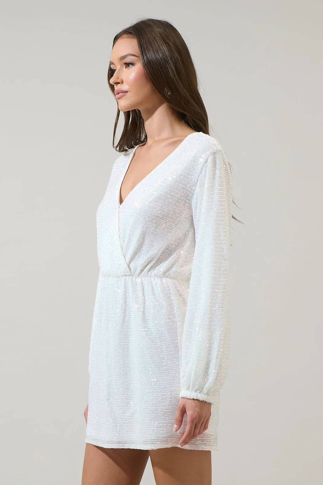 Disco Dreams Sequin Mini Dress sold by Sugarlips product image thumbnail 3