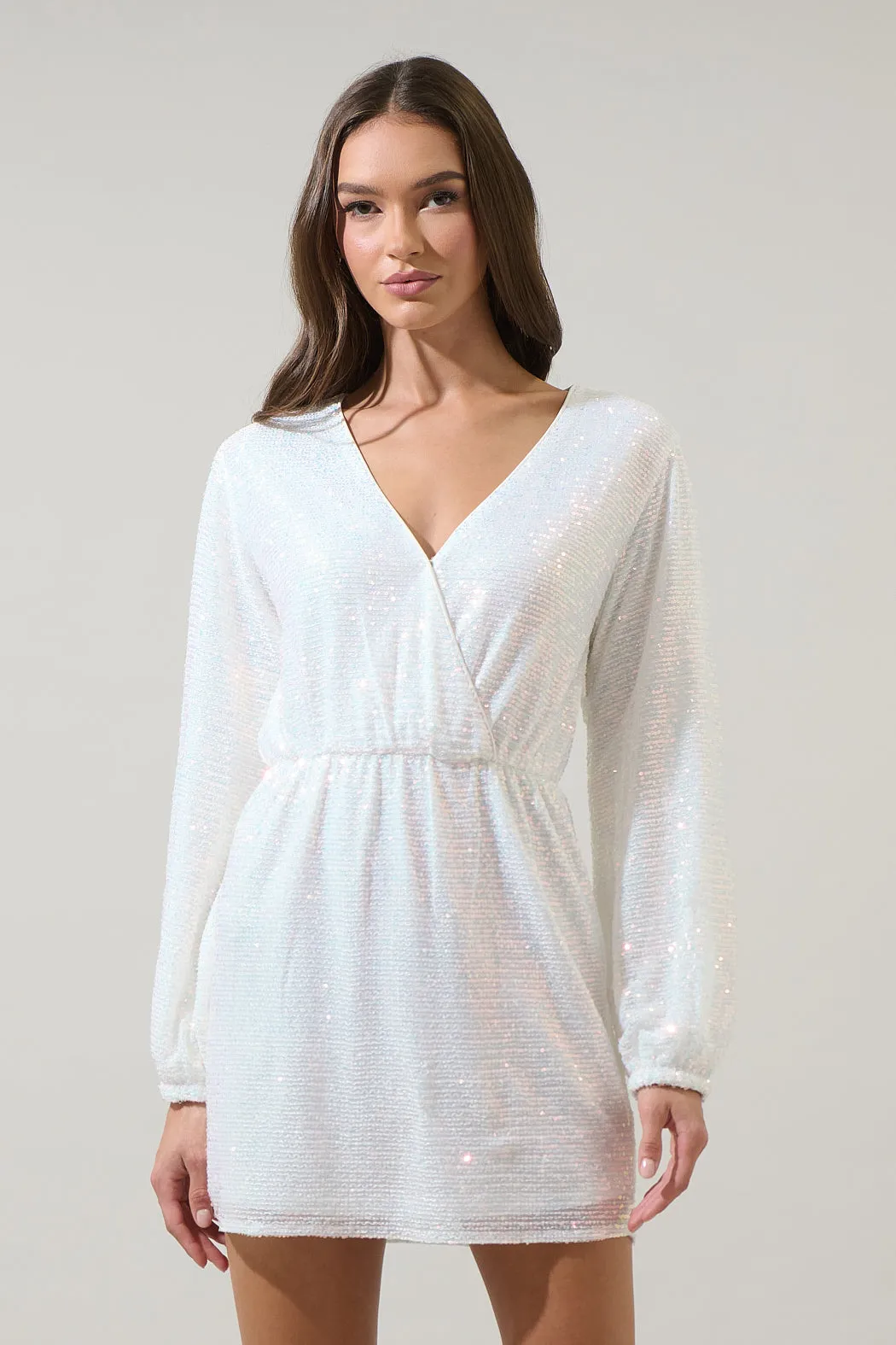 Disco Dreams Sequin Mini Dress sold by Sugarlips