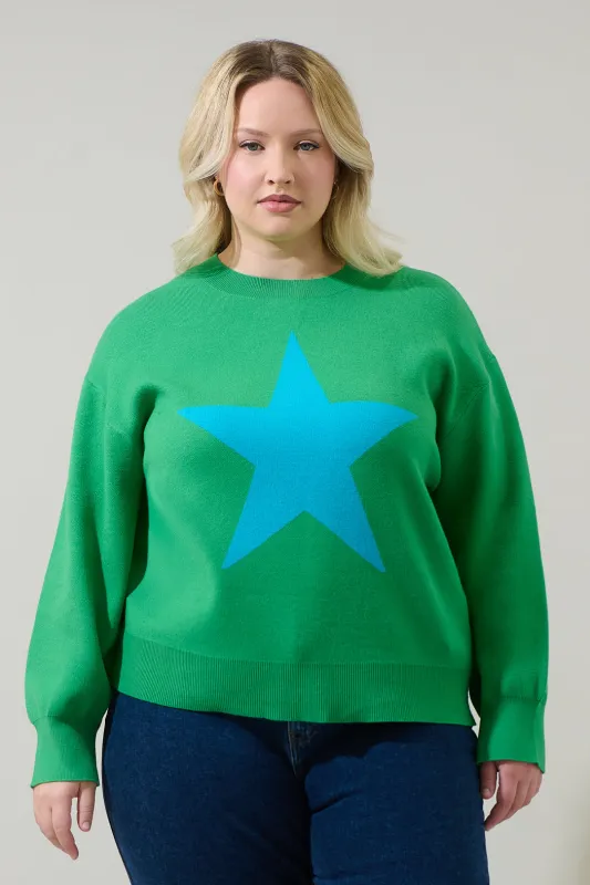 Tavi Star Pull Over Sweater Curve sold by Sugarlips