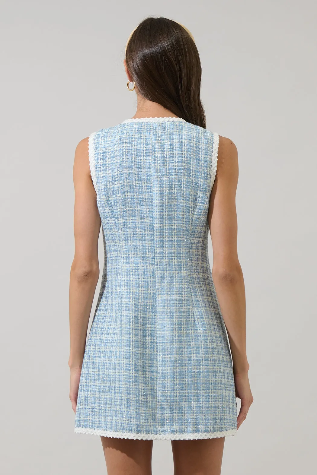 Elviane Tweed Mini Dress sold by Sugarlips product image thumbnail 2