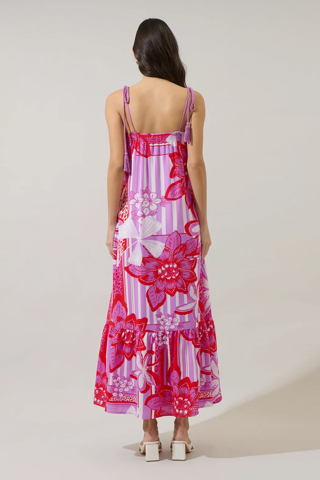Barba Tropical Veth Shift Maxi Dress sold by Sugarlips product image thumbnail 2