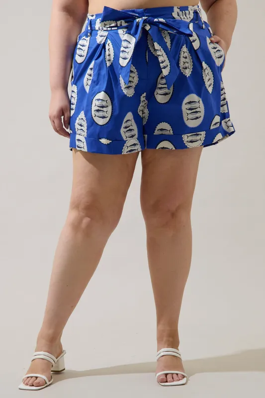 Sardine Sea Zaferia Bermuda Shorts Curve sold by Sugarlips