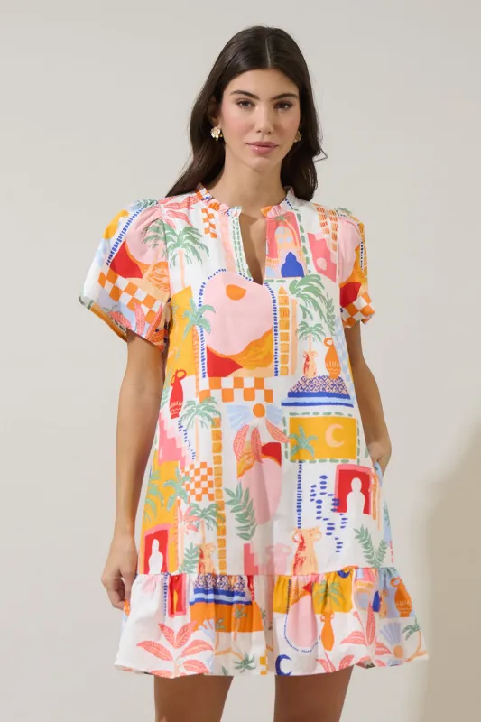 Petrolia Town Celeste Mini Dress sold by Sugarlips