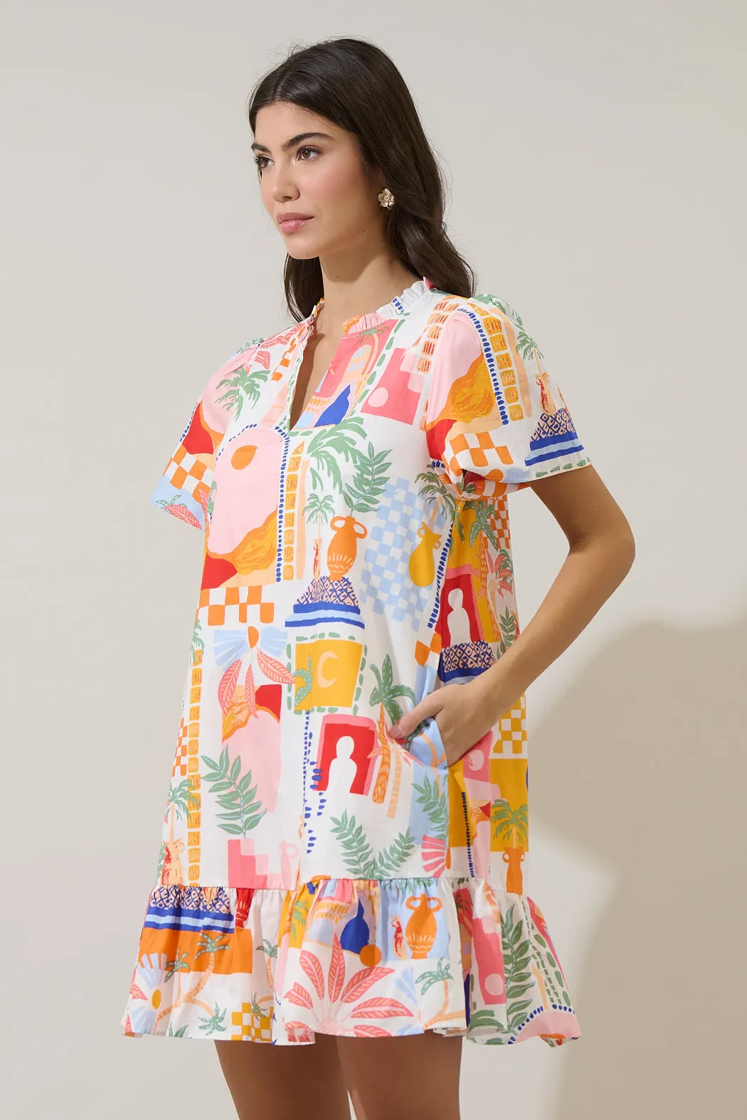 Petrolia Town Celeste Mini Dress sold by Sugarlips product image thumbnail 3