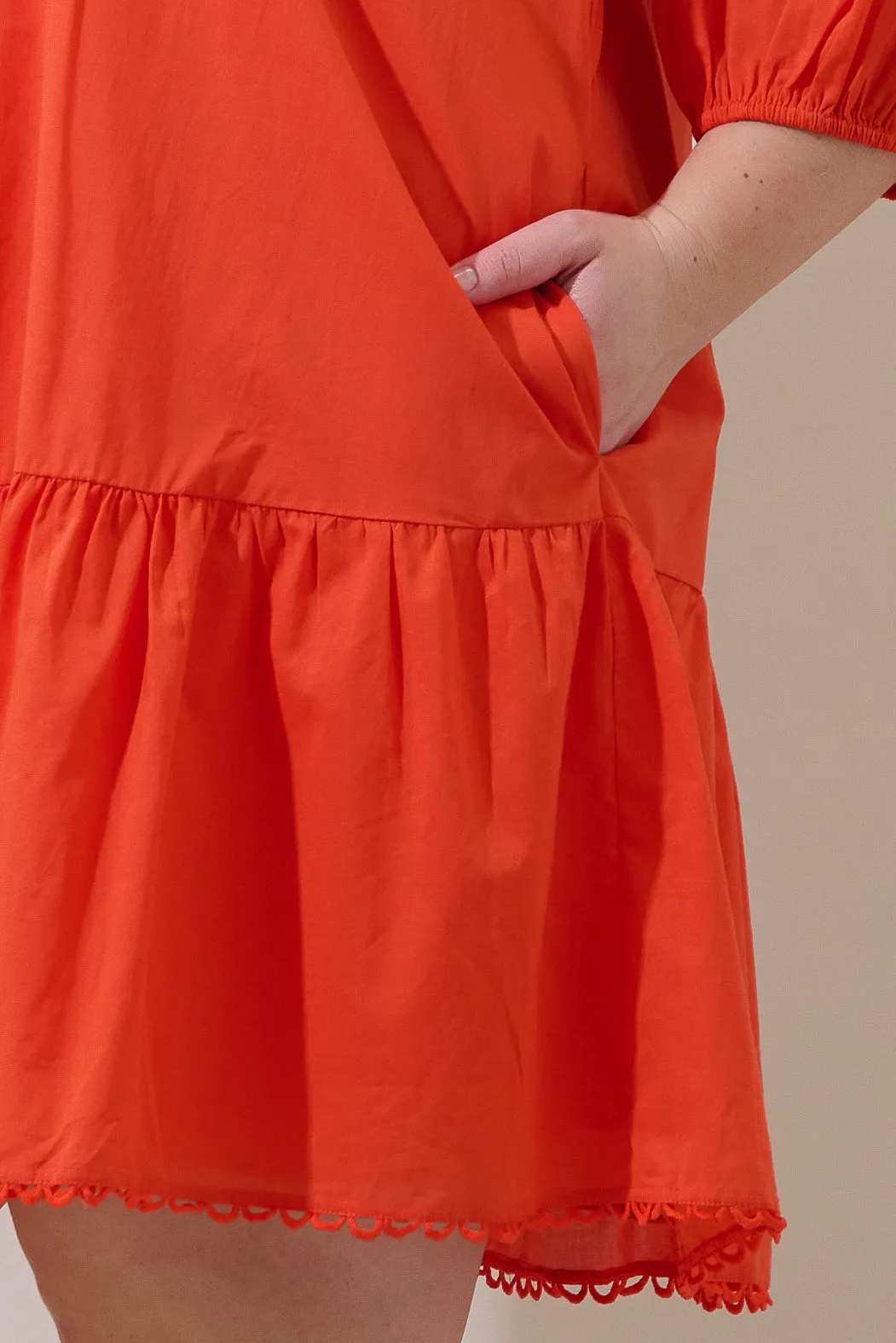 Yamila Ruffle Mini Dress Curve sold by Sugarlips product image thumbnail 5