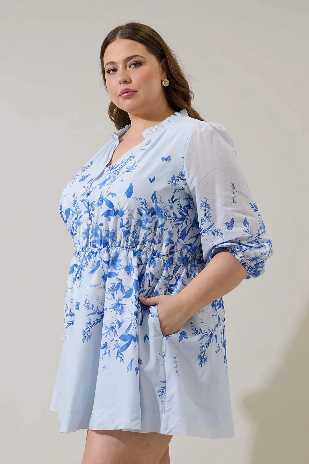 Fernie Field Sarie Mini Dress Curve sold by Sugarlips product image thumbnail 3