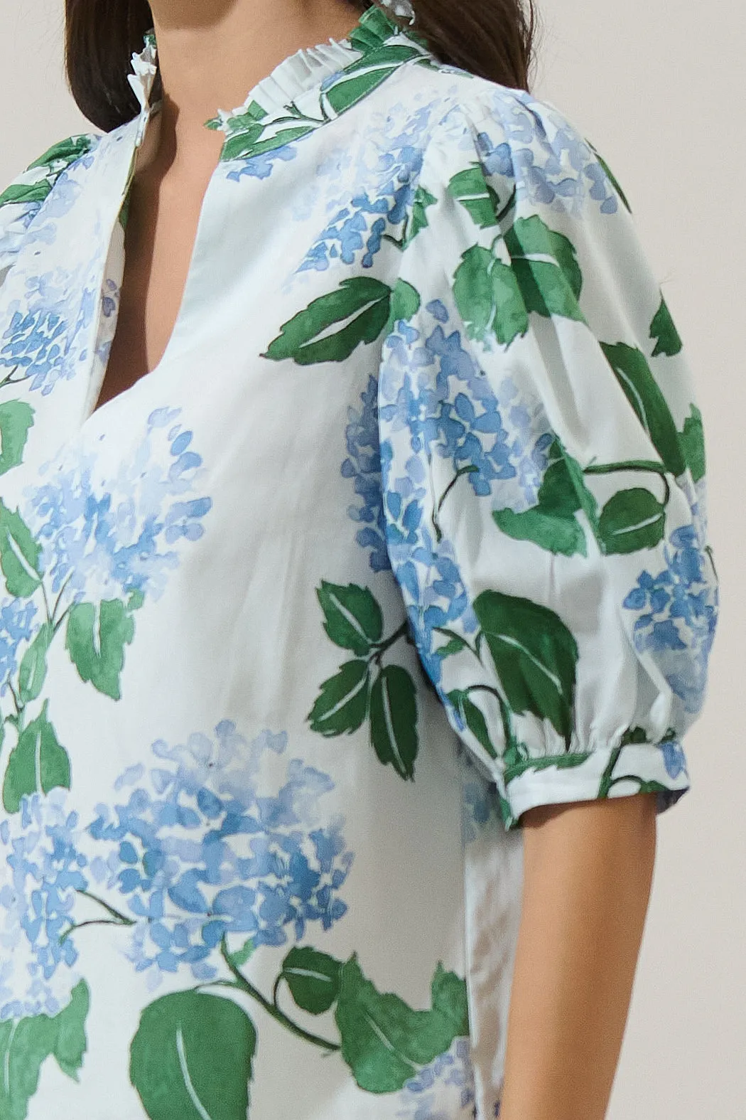 Mirla Floral Terri Puff Sleeve Top sold by Sugarlips product image thumbnail 5