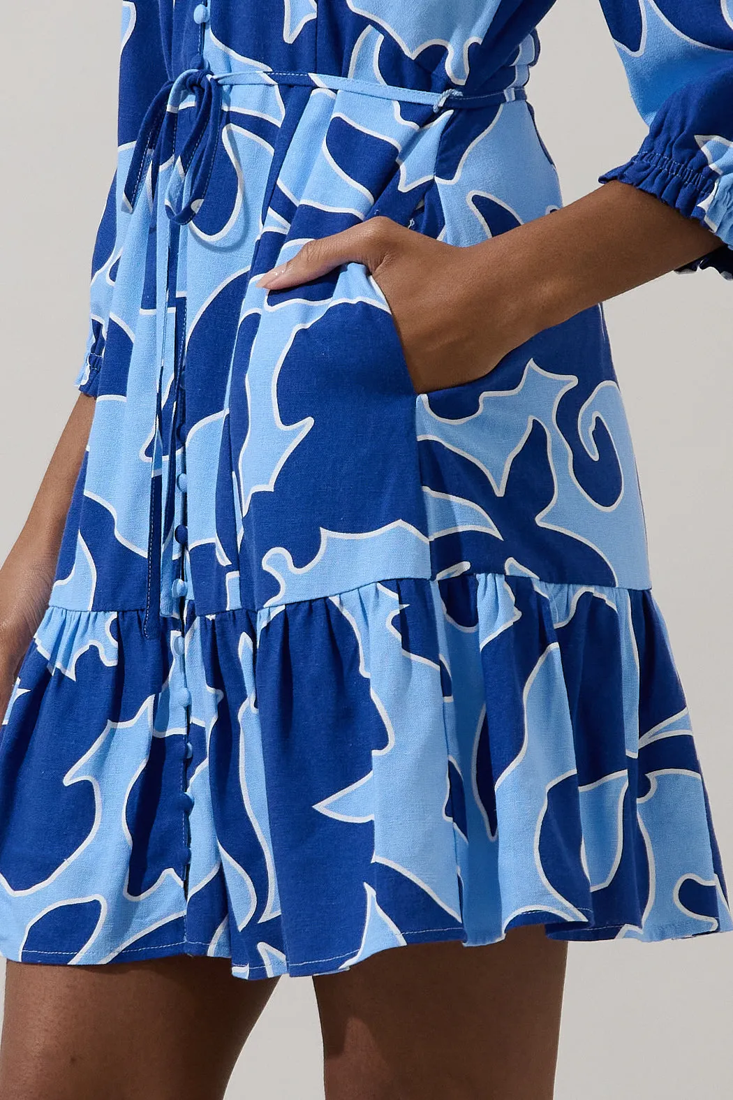 Briela Abstract Roana Mini Dress sold by Sugarlips product image thumbnail 5