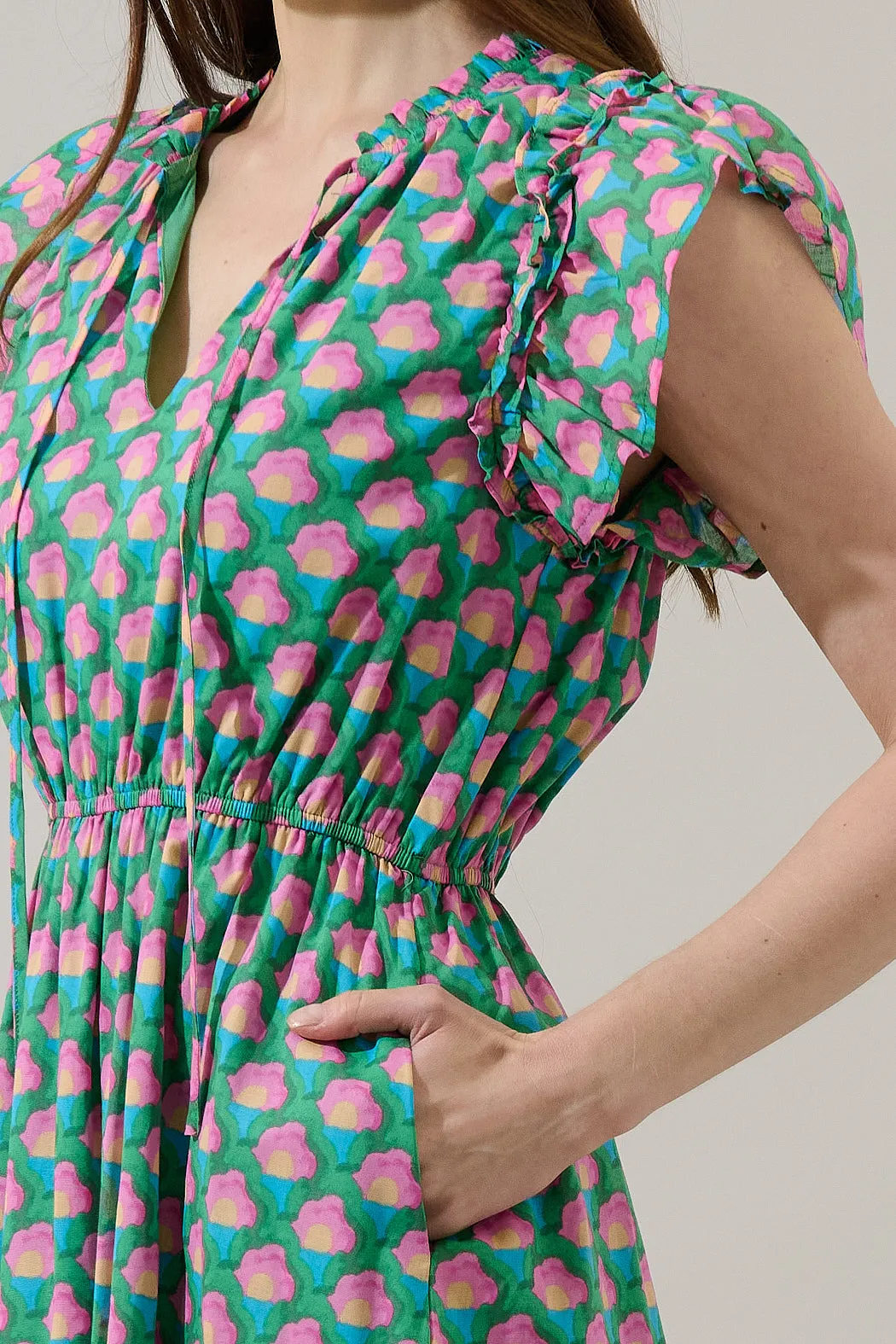 Sardy Mini Dress Gercy Abstract sold by Sugarlips product image thumbnail 5